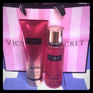 Temptation Lotion and Body Mist